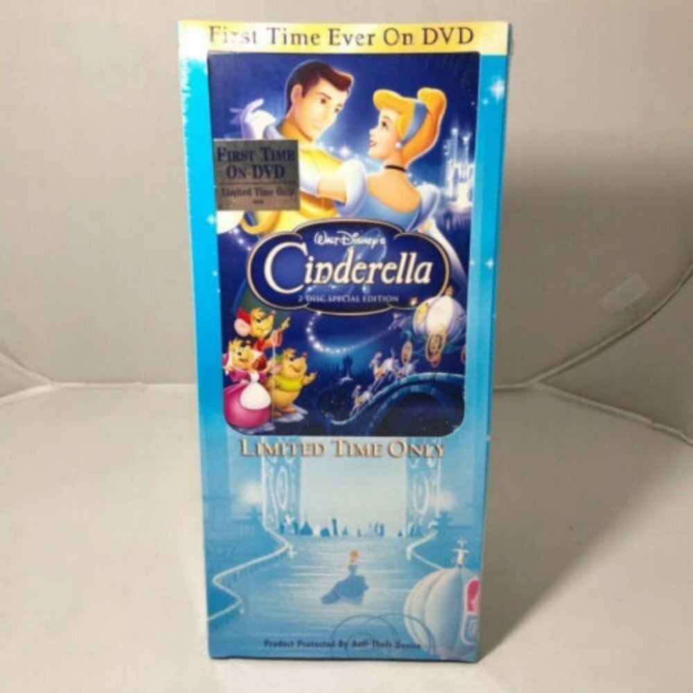 Walt Disney's 'Cinderella 2 Disc Special Edition Sealed New FIRST TIME EVER DVD